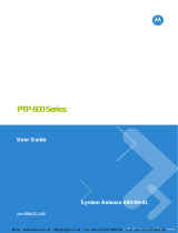 Motorola PTP 600 series User manual