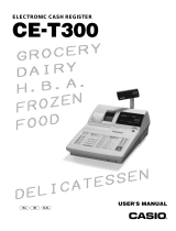 Casio CE-250 Owner's manual