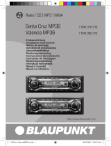Blaupunkt SANTA CRUZ MP36 Owner's manual