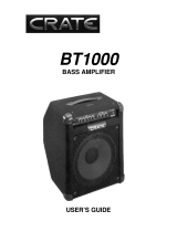 Crate E60065 User manual