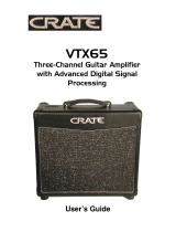 Crate VTX65 User manual