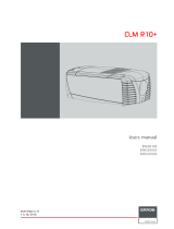 Barco CLM R10+ User manual