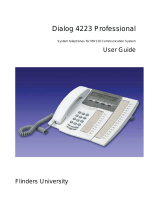 Ericsson DIALOG 4223 PROFESSIONAL User manual