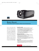 Barco R9040320 Owner's manual