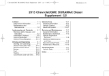 Chevrolet 2013 DURAMAX Diesel Owner's manual