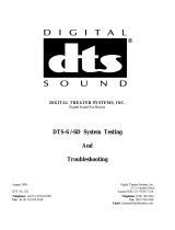 DTS DTS-6D User manual