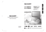 Sharp LC-37D64U User manual