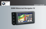 BMW  Motorrad Navigator IV Owner's manual