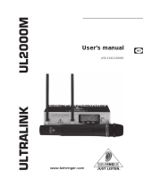 Behringer Ultralink UL2000M User manual