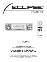 Eclipse CD8061 User manual