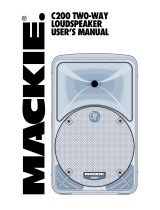 Mackie Original C200 PA Speaker User manual