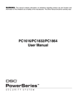DSC PowerSeries PC1864 User manual