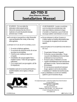 American Dryer AD-75D II Installation guide