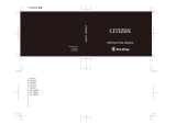 Citizen Cal H800 Owner's manual