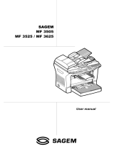Sagem MF 3525 User manual