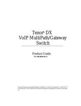 Quintum Tenor DX User manual