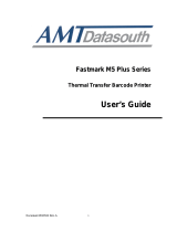AMT Datasouth Fastmark M5 Plus Series User manual