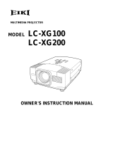 Eiki LC-XG200 User manual