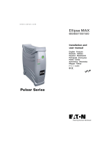 Eaton Ellipse MAX 1100 User manual