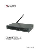 Asante Technologies FR1104-G User manual