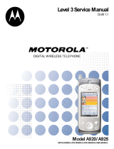 Motorola A925 User manual