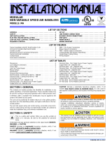 Unitary products group WHOLE HOUSE DEHUMIDIFIER User manual