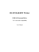BTC DRW1108UB User manual