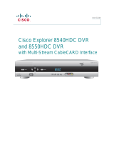 Cisco 8450HDC User manual