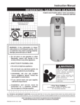 A.O. Smith GDHE-50 User manual