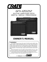 Crate GFX-120/212 User manual