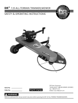 DR 7.25 ALL-TERRAIN TRIMMER/MOWER Operating instructions