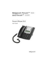 BELGACOM Forum 5000 User manual