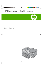 HP Photosmart D7200 Printer series User guide