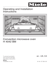 Miele Microwave Oven User manual