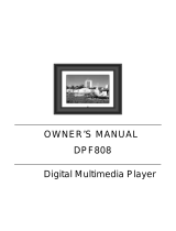 Audiovox DPF808 User manual