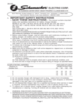 Schumacher SE-82-6 User manual