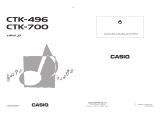 Casio CTK-700 User manual