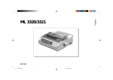 Epson ML 3320/3321 Owner's manual