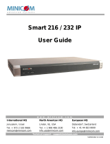 Minicom 216 User manual