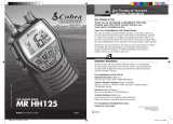 Cobra Marine MR HH125 Owner's manual