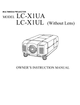 Eiki LC-X1UA User manual