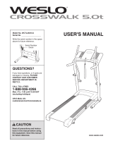 Weslo 831.21902.0 User manual