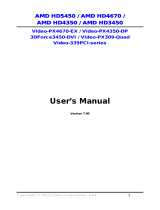 VisionTek HD 3450 User manual