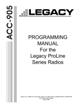 Legacy ACC-905CD Owner's manual