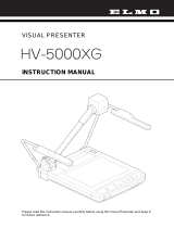 Elmo HV-5000XG User manual