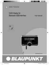 Blaupunkt OLED-DISPLAY BT/USB-INTERFACE Owner's manual