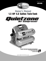 All-Power Quietzone APC4406 Owner's manual