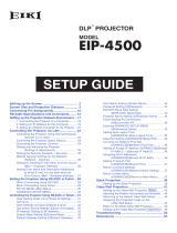 Eiki/Elf EIP-4500 User manual