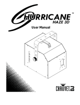 CHAUVET DJ Hurricane haze User manual