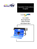 MUTOH ValueJet VJ-1204 User guide